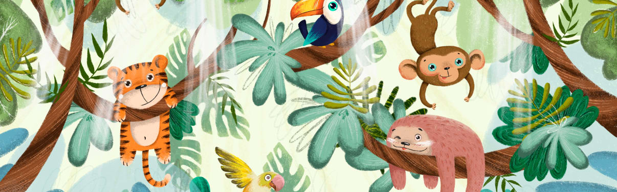 ציור קיר לילדים