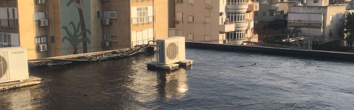 מחירי זיפות גגות | גג אטום בזפת - מידרג