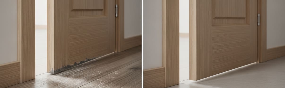 כיוון ציר דלת פנים