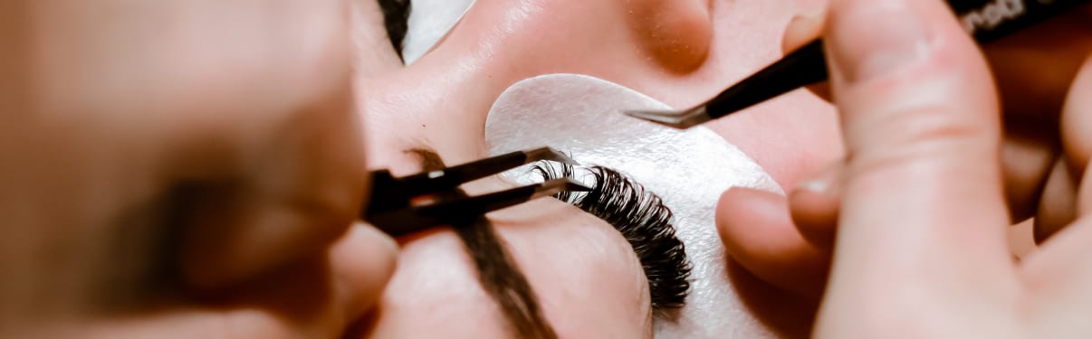 הלחמת ריסים שזירת ווליום