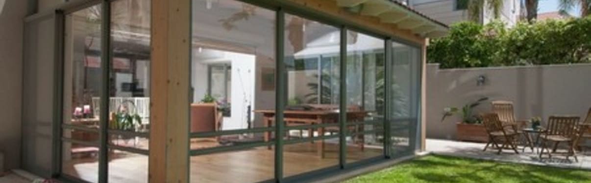 סגירת מרפסת עם פרופיל בלגי במרפסת