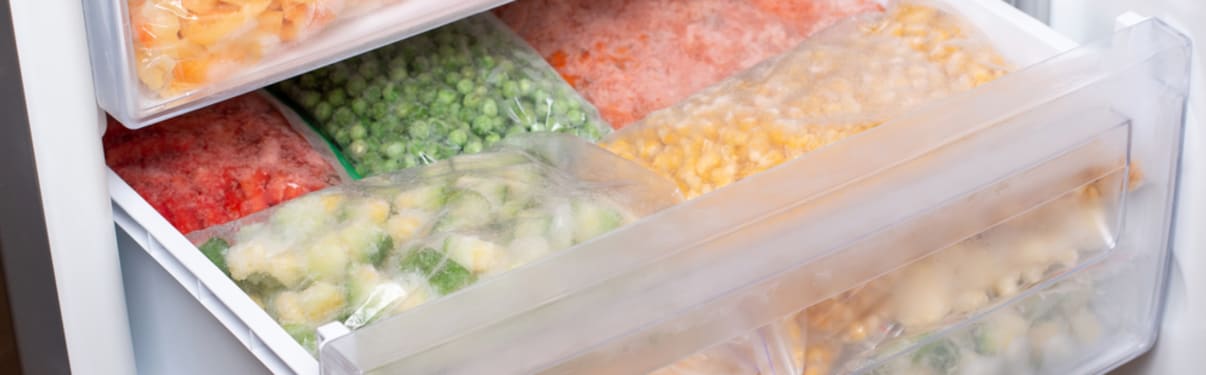 מגירות במקפיא