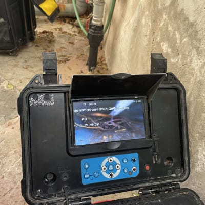 מסך מצלמה לבדיקת צנרת עם תצוגת וידאו