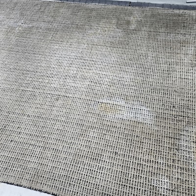 שטיח עם כתמים לפני ניקוי