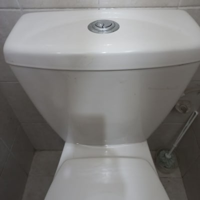 מיכל הדחה לאסלה עם כפתור לחיצה