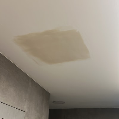 תיקון תקרה עם טיח חדש