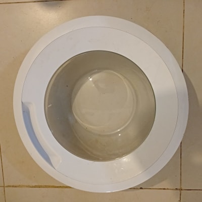 דלת מכונת כביסה עגולה עם זכוכית שקופה