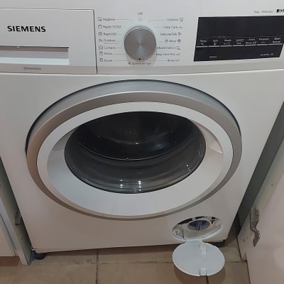 מכונת כביסה סימנס עם כפתור בורר תוכניות