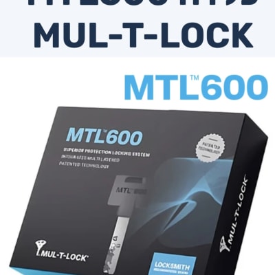 אריזת צילינדר לדלתות MTL600 של MUL-T-LOCK