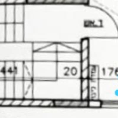 תוכנית בנייה עם מידות ופרטים טכניים