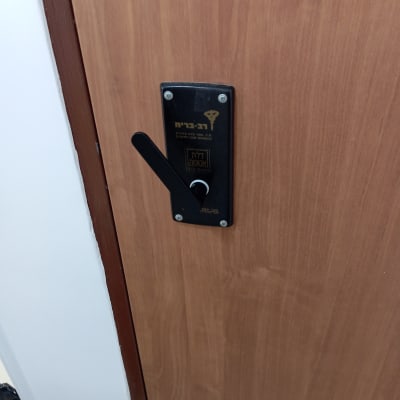 ידית דלת עם מנעול ובריח