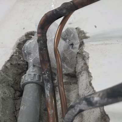 צינורות ומחברים בעבודת מיזוג אוויר