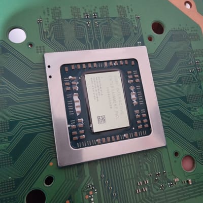 מעבד על לוח אם עם מעגלים מודפסים