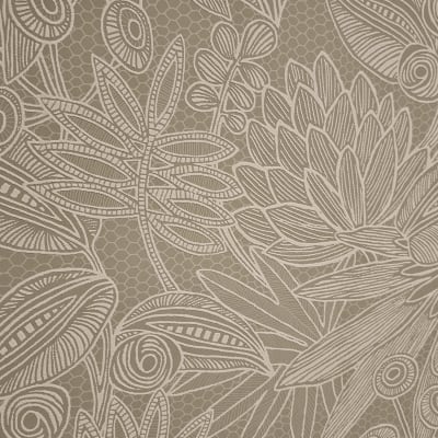 עיצוב טפטים עם דוגמאות פרחים ועלים