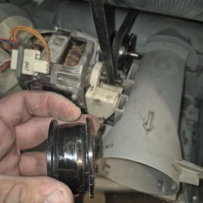 חלקי מנוע חשמלי עם רצועה ופולי