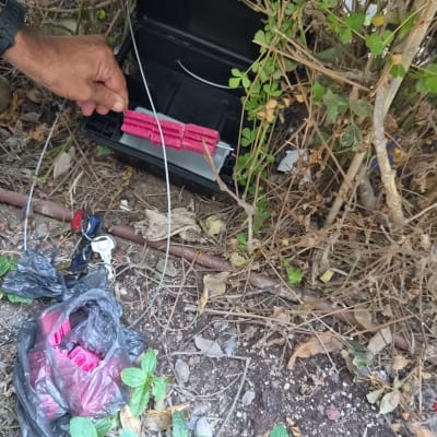 התקנת תיבת האכלה והנחת פתיונות רעל להדברת מכרסמים