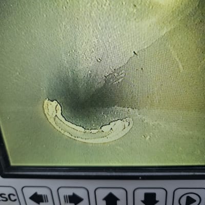 תמונה של מסך המציג תוצאות בדיקה בתחום איתור נזילות