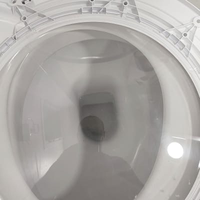 דלת מכונת כביסה עם זכוכית עגולה