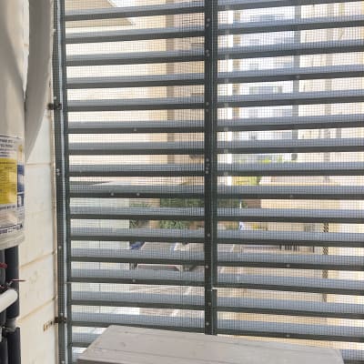 דוד שמש, צינורות ומסגרת רשת מתכת