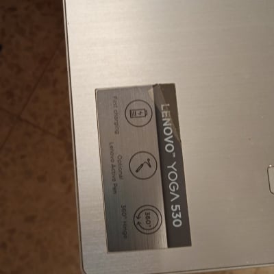 מדבקה על מחשב נייד לנובו יוגה 530