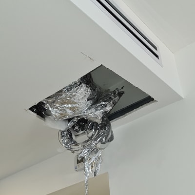 חומר בידוד אלומיניום תלוי מתקרת גבס