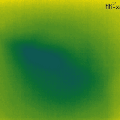 תמונה תרמית עם אזור כהה במרכז