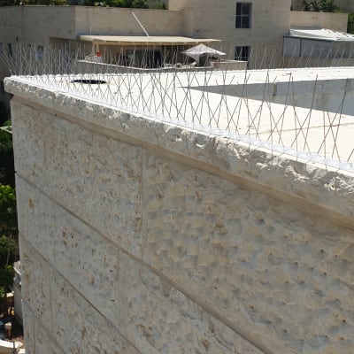 דוקרנים על גג למניעת יונים