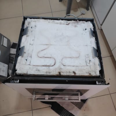 תנור חשמלי פתוח עם בידוד פנימי גלוי