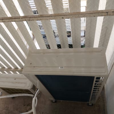 רשת הגנה על מזגנים למניעת כניסת יונים