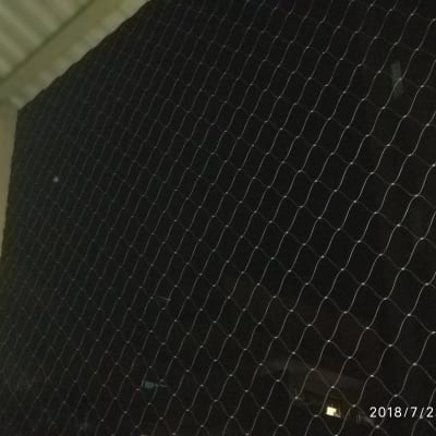 רשת מתכת מותקנת למניעת כניסת יונים