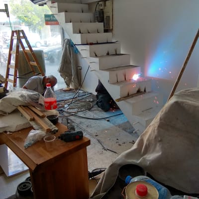 ריתוך מחדש של כל המדרגות