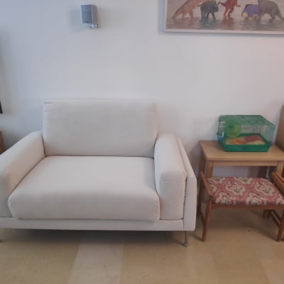 ריפוד שרפרף וספה.