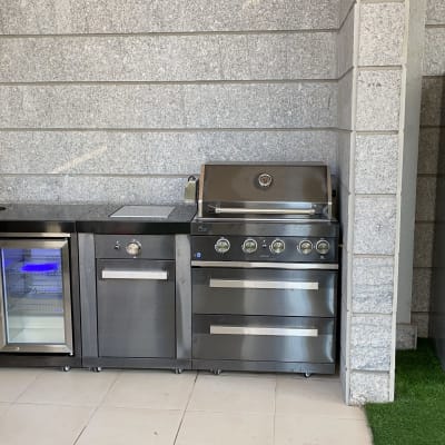 גריל בגד וכירה שחוברו