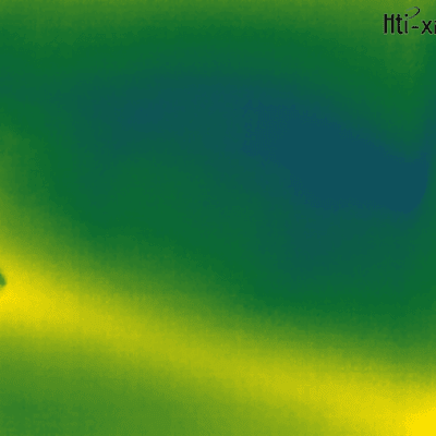 תמונה תרמית עם צבעים משתנים