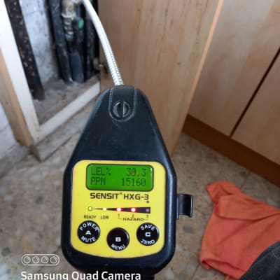 מד גז SENSIT HXG-3 עם צינור גמיש לבדיקה