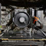 לוח אם עם מאוורר AMD וכרטיס מסך GIGABYTE