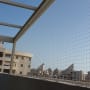 רשת למניעת כניסת יונים על מרפסת