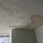 תקרת חדר עם קילופי צבע ונזקי רטיבות