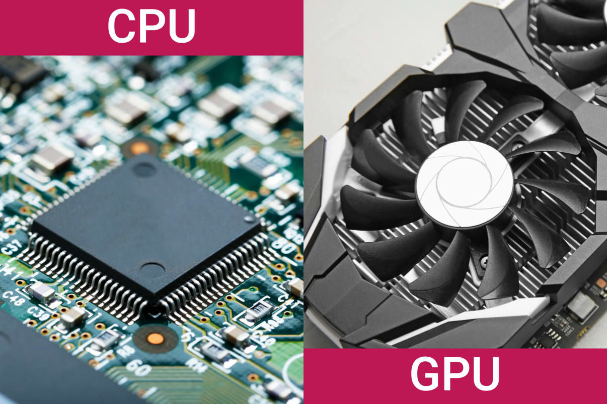 מה ההבדל בין CPU ל GPU