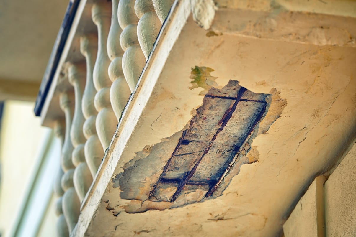 בטון שזקוק לשיקום