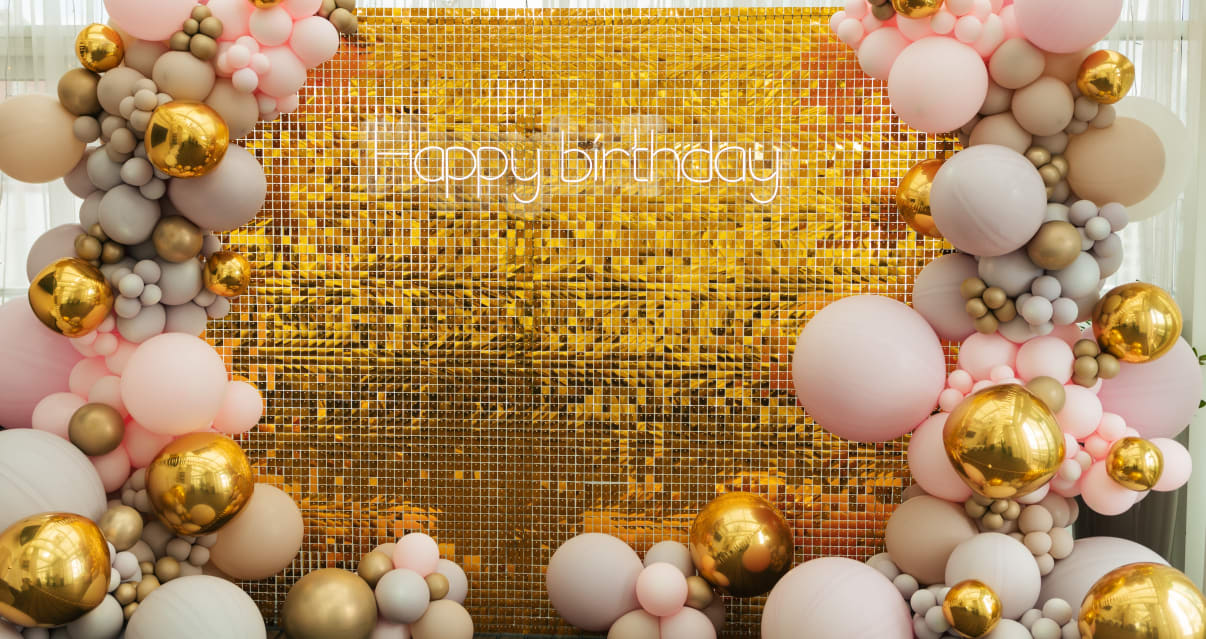 בלונים לאירוע יום הולדת