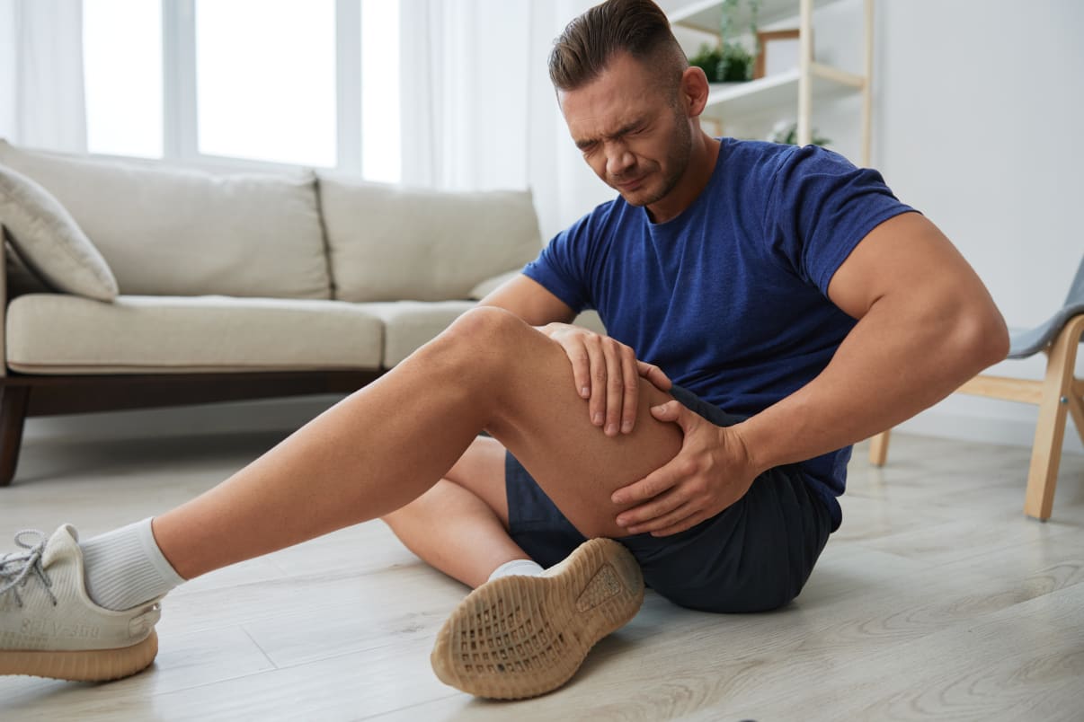 שריר תפוס ברגל