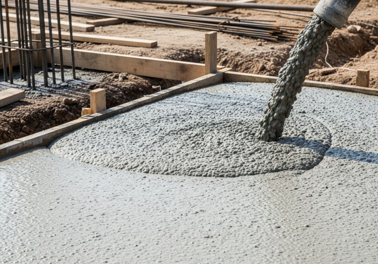 יציקת בטון רזה יציקת בטון רזה