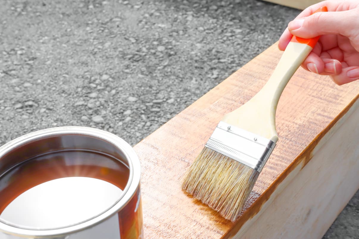 צביעת עץ בלזור