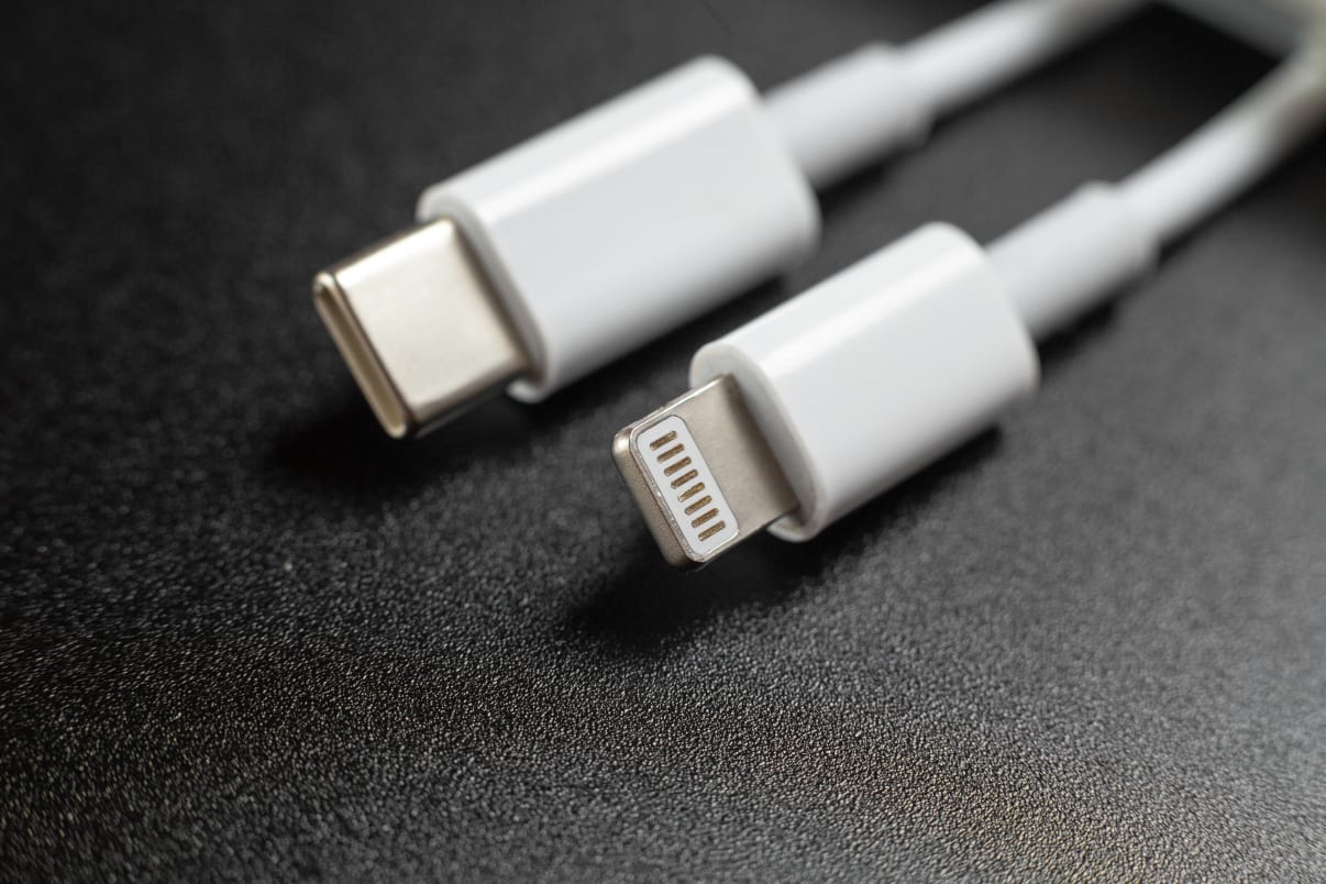 חיבור lightning חיבור lightning