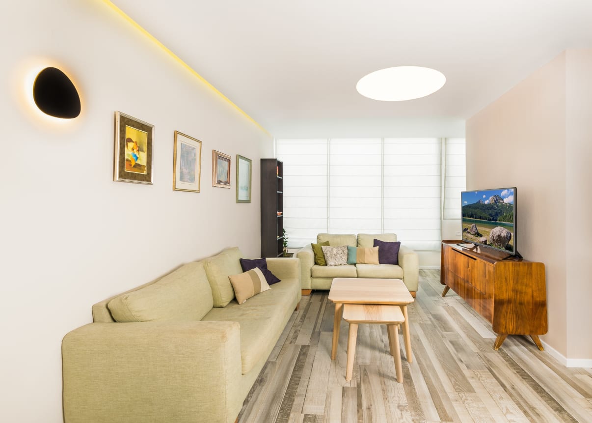 עיצוב דירות קטנות עיצוב סלון