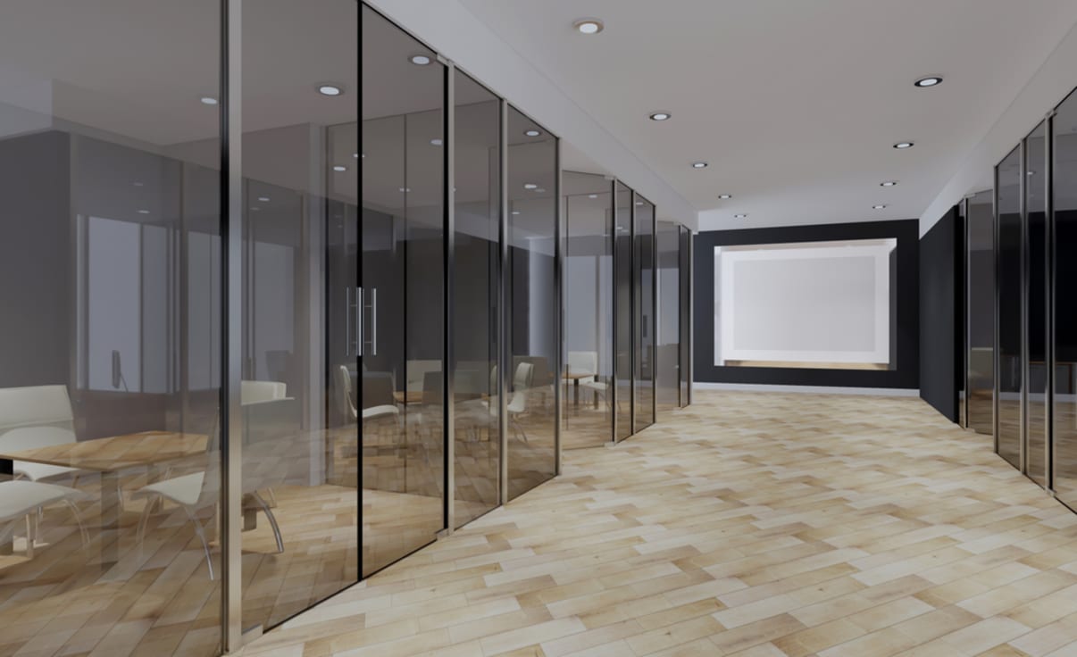 מחיצות זכוכית למשרדים