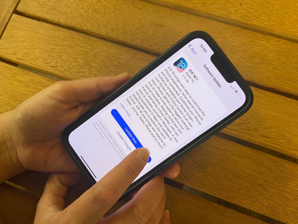 שדרוג גרסה לאייפון ios18 שדרוג גרסה לאייפון ios18