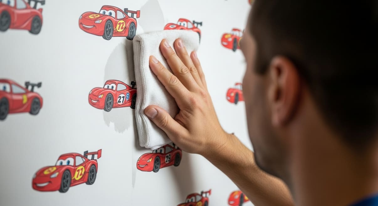 ניקוי טפט בחדר ילדים ניקוי טפט בחדר ילדים