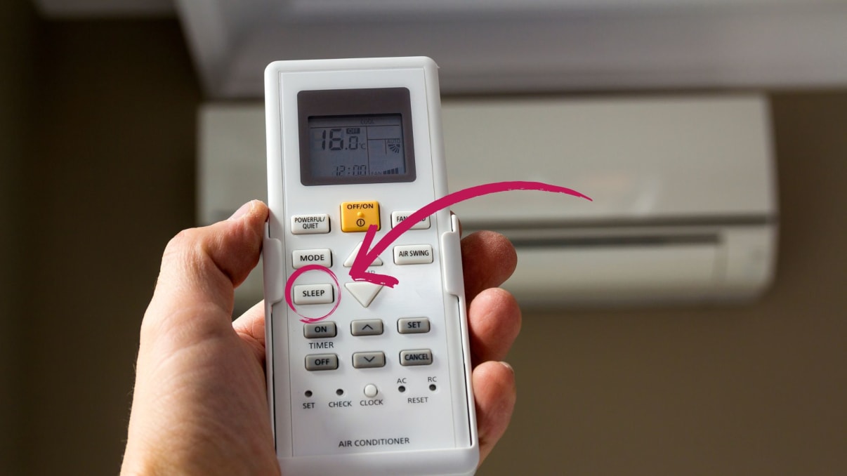 מצב SLEEP במזגן